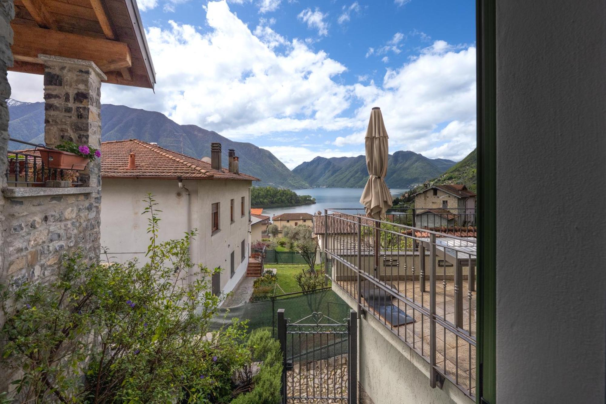 Lora Villa, With Lake View Ossuccio Buitenkant foto
